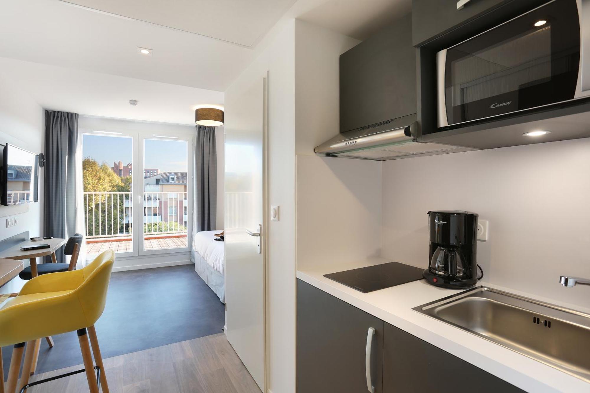 Appart Hotel Odalys City Toulouse Centre Compans Caffarelli Eksteriør billede